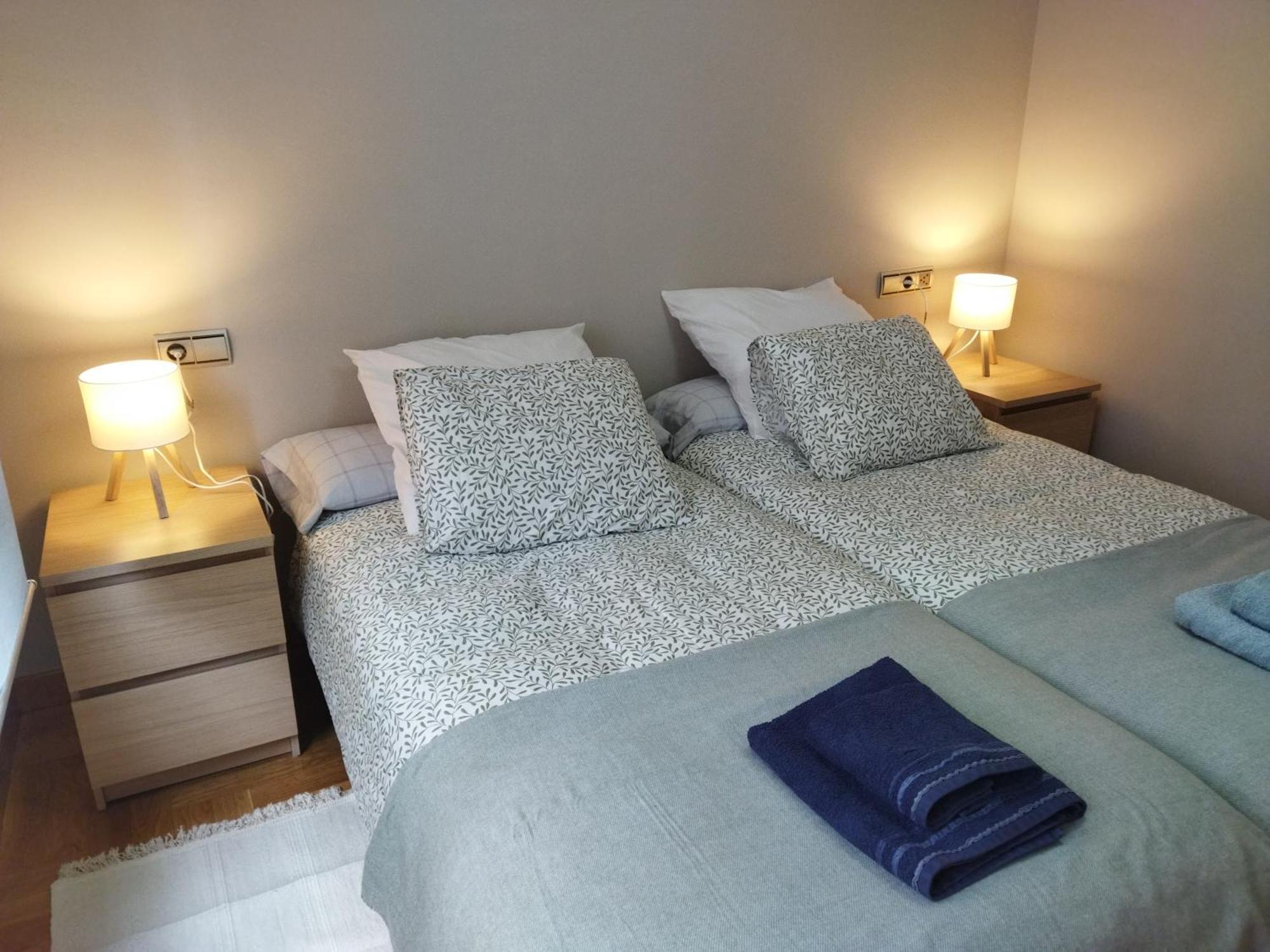 Centrico Apartamento Oviedo Parking Y Wifi Gratuitos Admite Mascotas Luaran gambar
